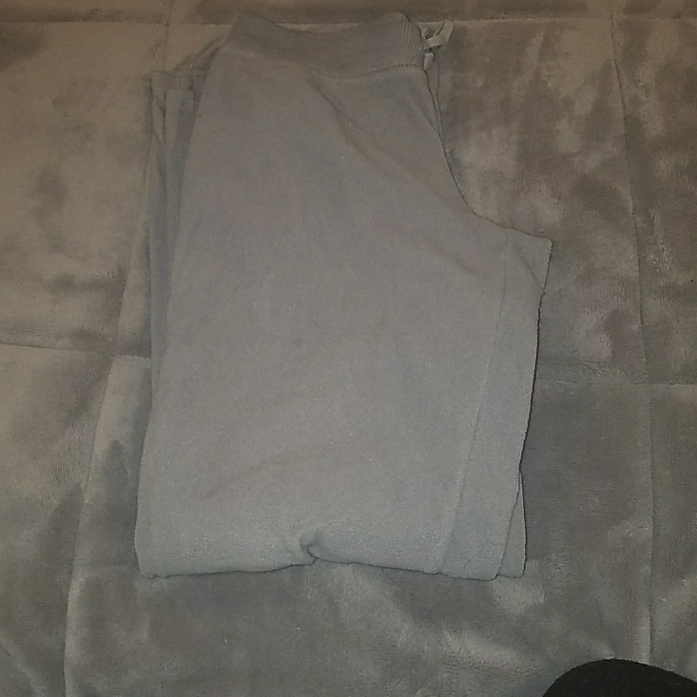 Grey sweatpants